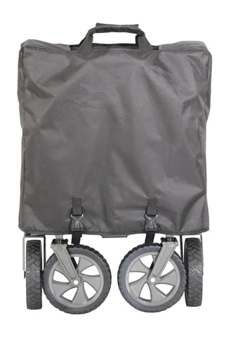 MacSports wagon includes two mesh cup holders for beverages on the go.