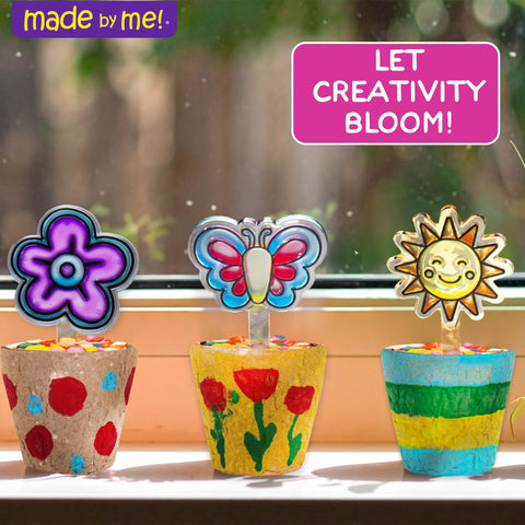 Made By Me suncatcher garden kit flower-1 showcases vivid colors for play.