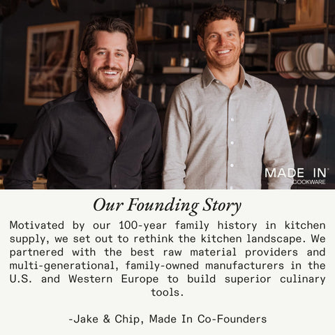 Sweden-made Made In grill press emphasizing craftsmanship and durability