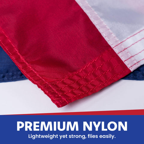Made in USA Flags Co deep-aniline dye preserves bold colors