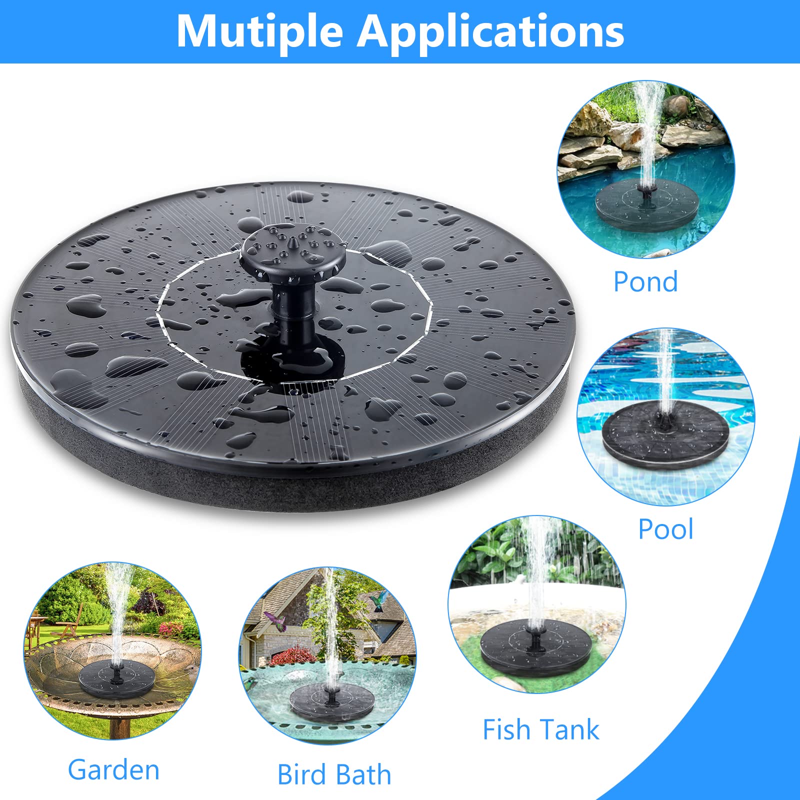 Mademax clean water guidance helps longer pump life