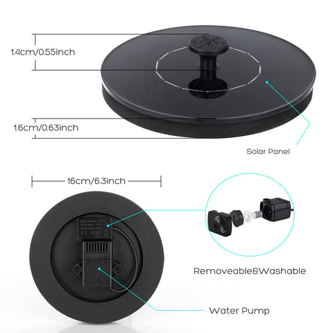 Mademax direct sunlight activation starts within seconds for lively water