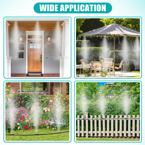 MADHOLLY 39.4ft line with 11 nozzles for wider coverage.