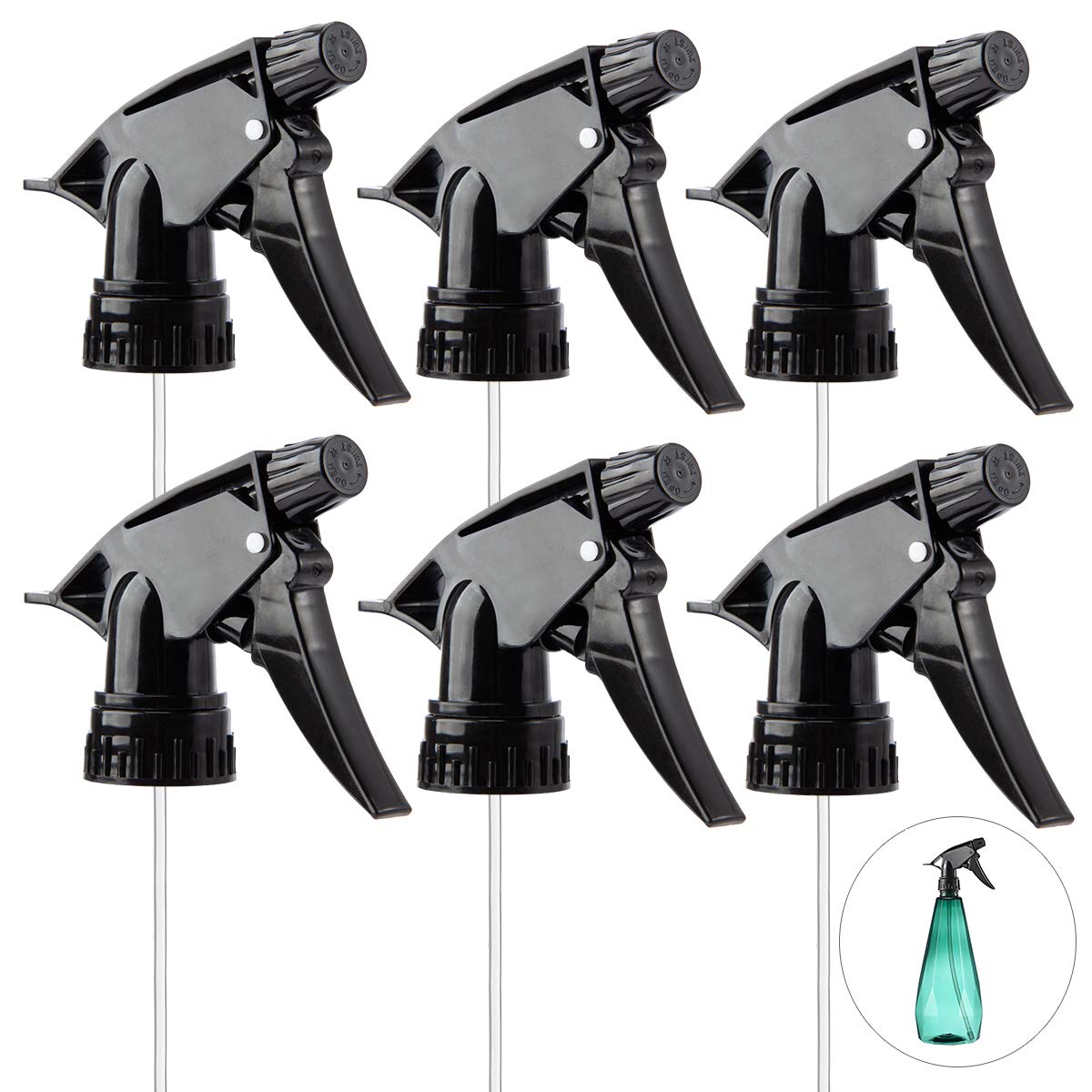 MADHOLLY replacement nozzle for mist spray on 28/400 bottles, ideal for plants