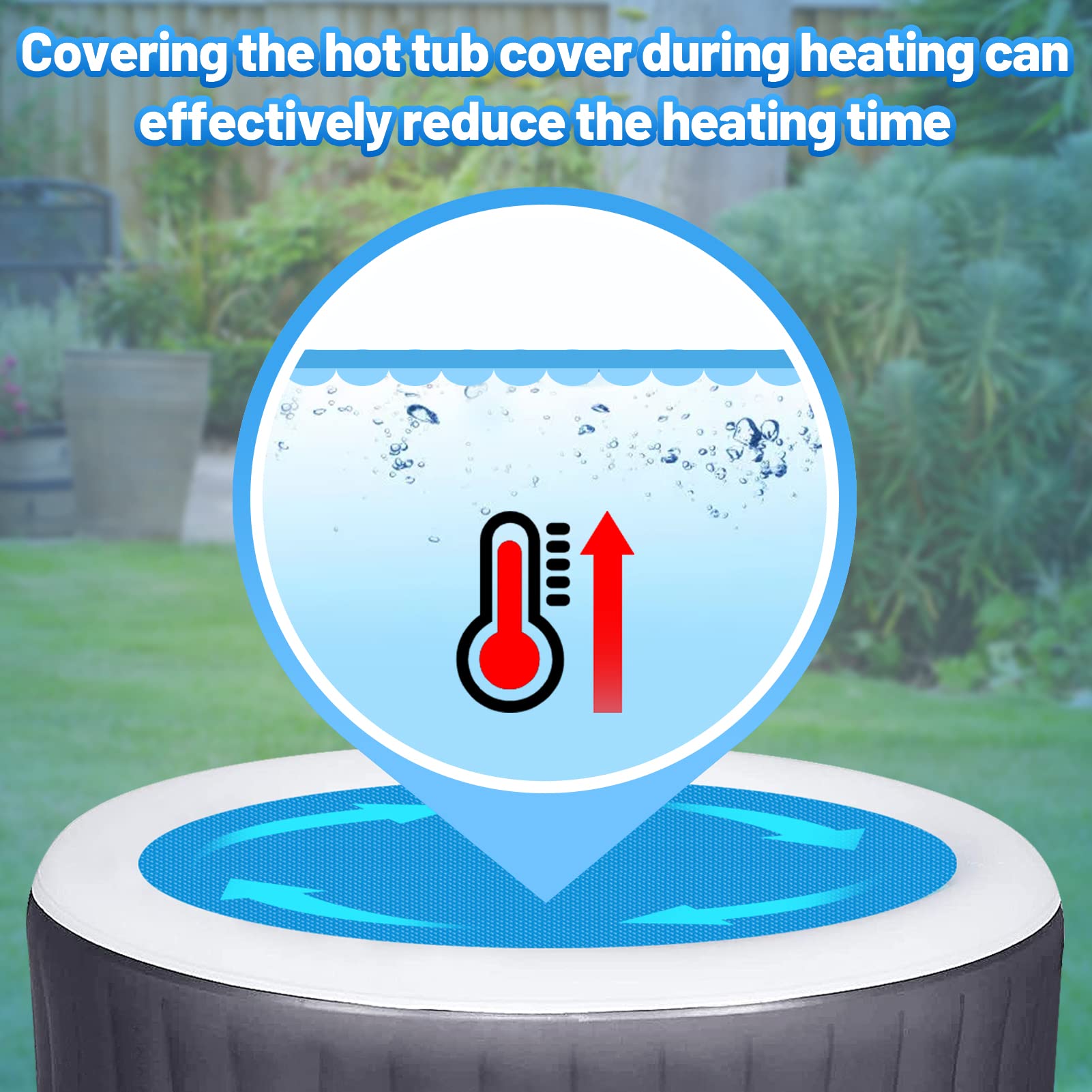 MADHOLLY bubble-side-down orientation reduces dust and evaporation on the surface.