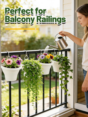 MADHOLLY flat-bottom option lets planters rest on tables