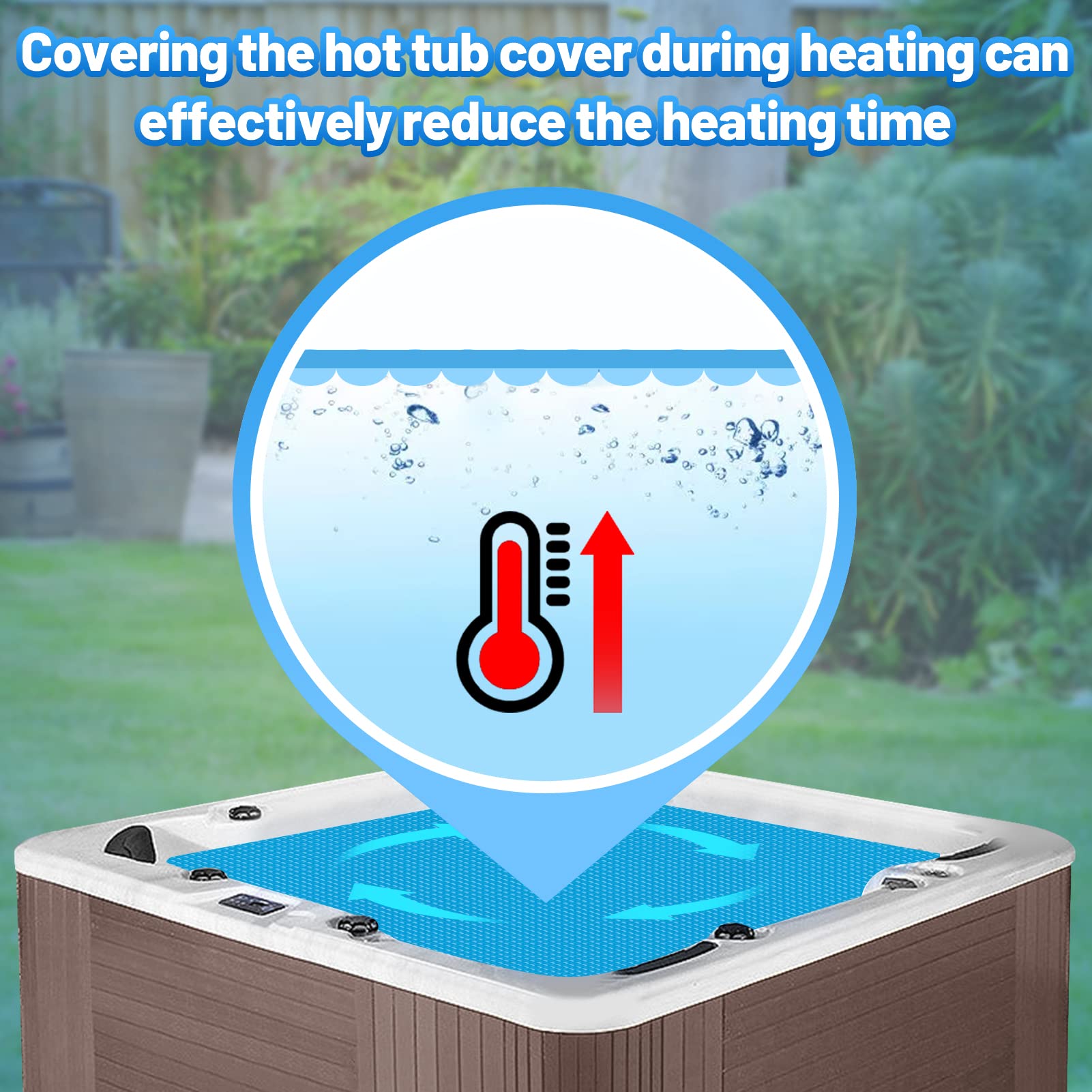 MADHOLLY sun-energy absorption warms water more quickly.