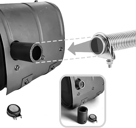 MADONGLI fiberglass cloth aluminum foil tape adds heat resistance and a tight seal.