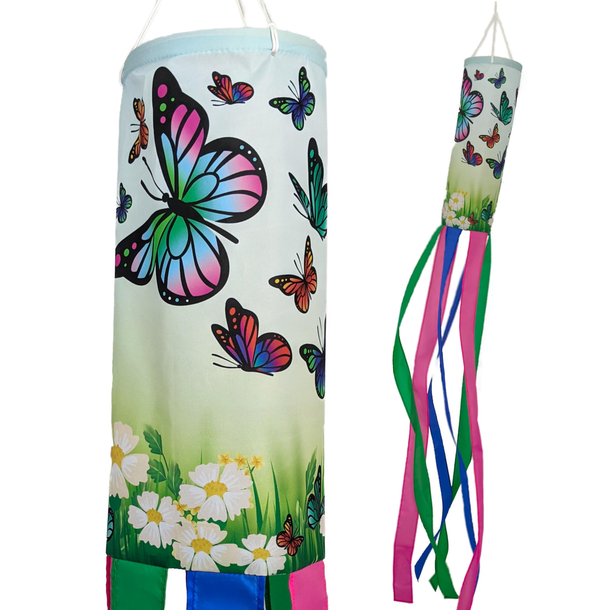 Madrona Brands Butterfly Windsock dances in breeze, adding color