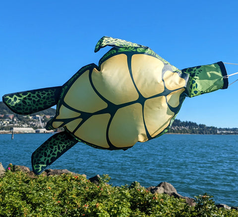 Madrona Brands turtle windsock yard and garden use ideal for breezy spots.
