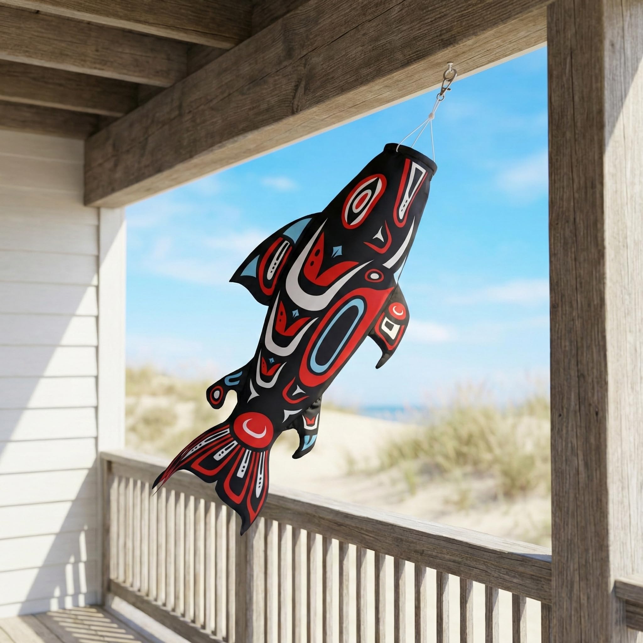 Madrona Brands Windsock ideal for patios, gardens, docks, and boats.