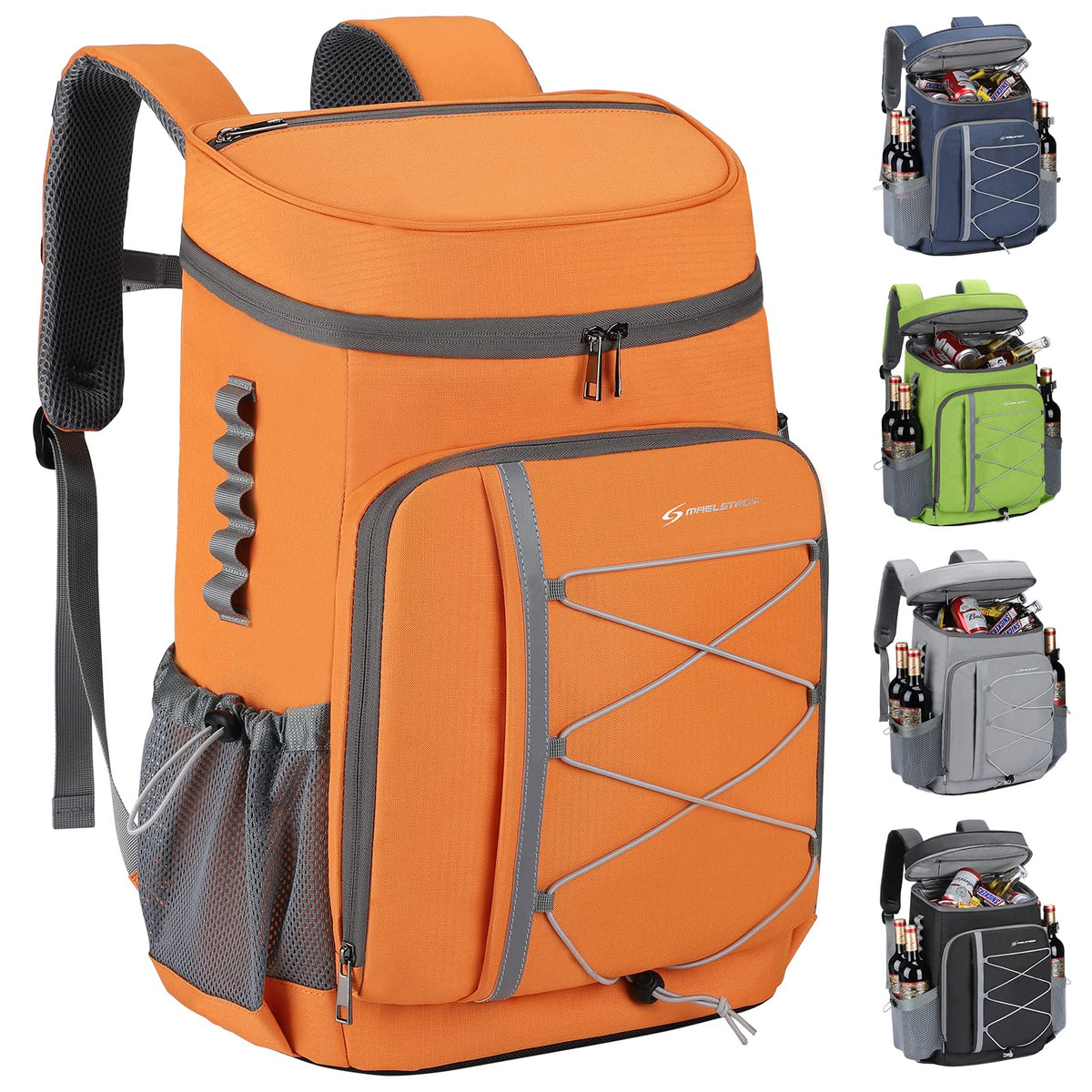 Maelstrom 35-Can Backpack Cooler main compartment keeps drinks organized