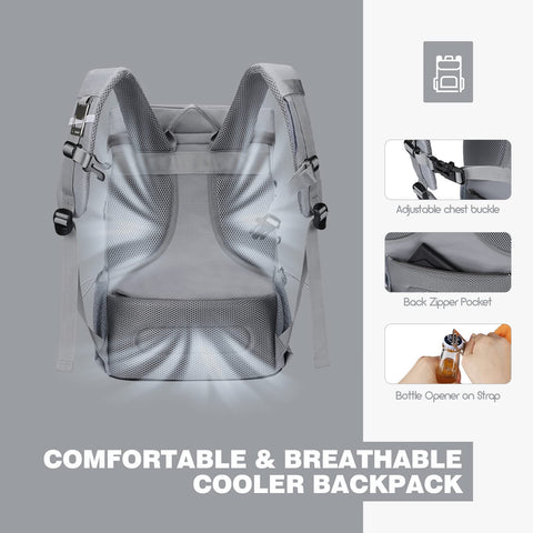 Maelstrom 35-Can Backpack Cooler tableware storage bag with utensils