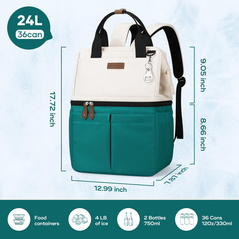 Maelstrom Cooler Backpack ergonomic padded straps for comfortable carrying