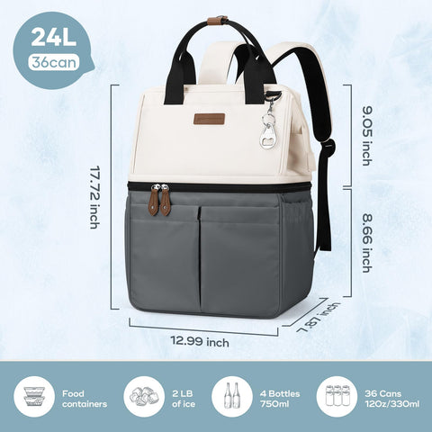 Maelstrom Cooler Backpack ergonomic shoulder straps reduce fatigue during long days.