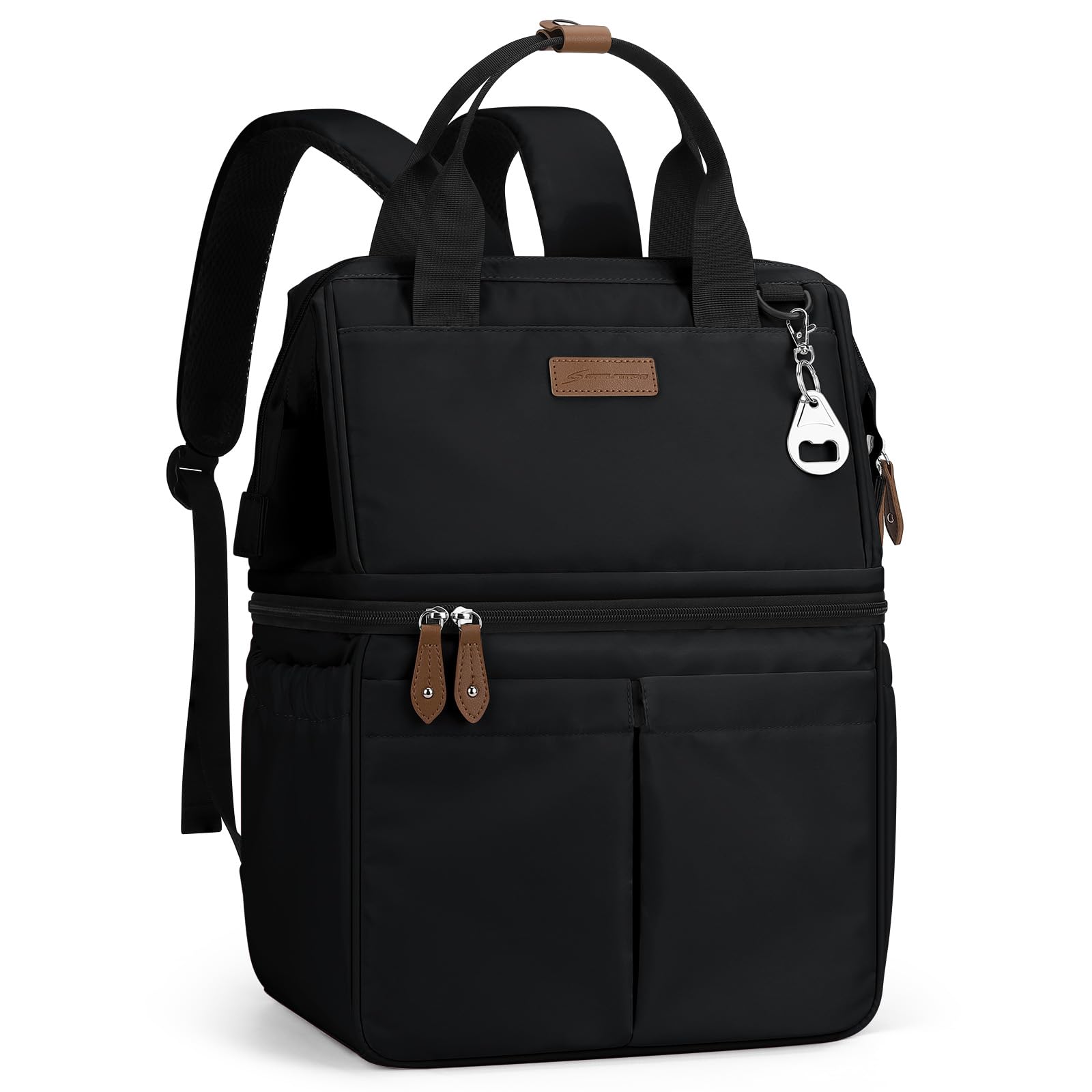 Maelstrom Cooler Backpack exterior front view, versatile for beach days and commutes