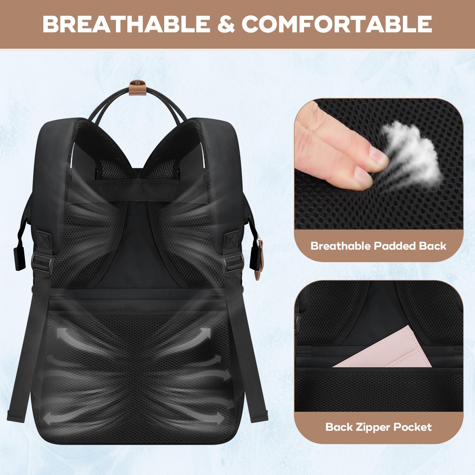 Maelstrom Cooler Backpack front pockets for quick snacks and essentials