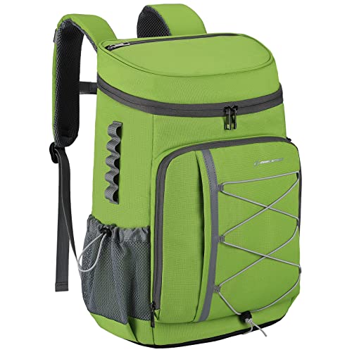 Maelstrom cooler backpack left side webbing holes for tools.