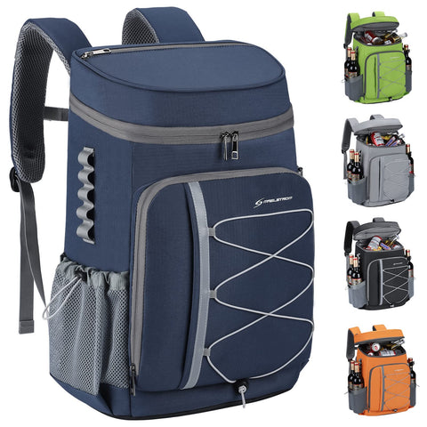 Maelstrom cooler backpack main compartment keeps beverages and snacks organized