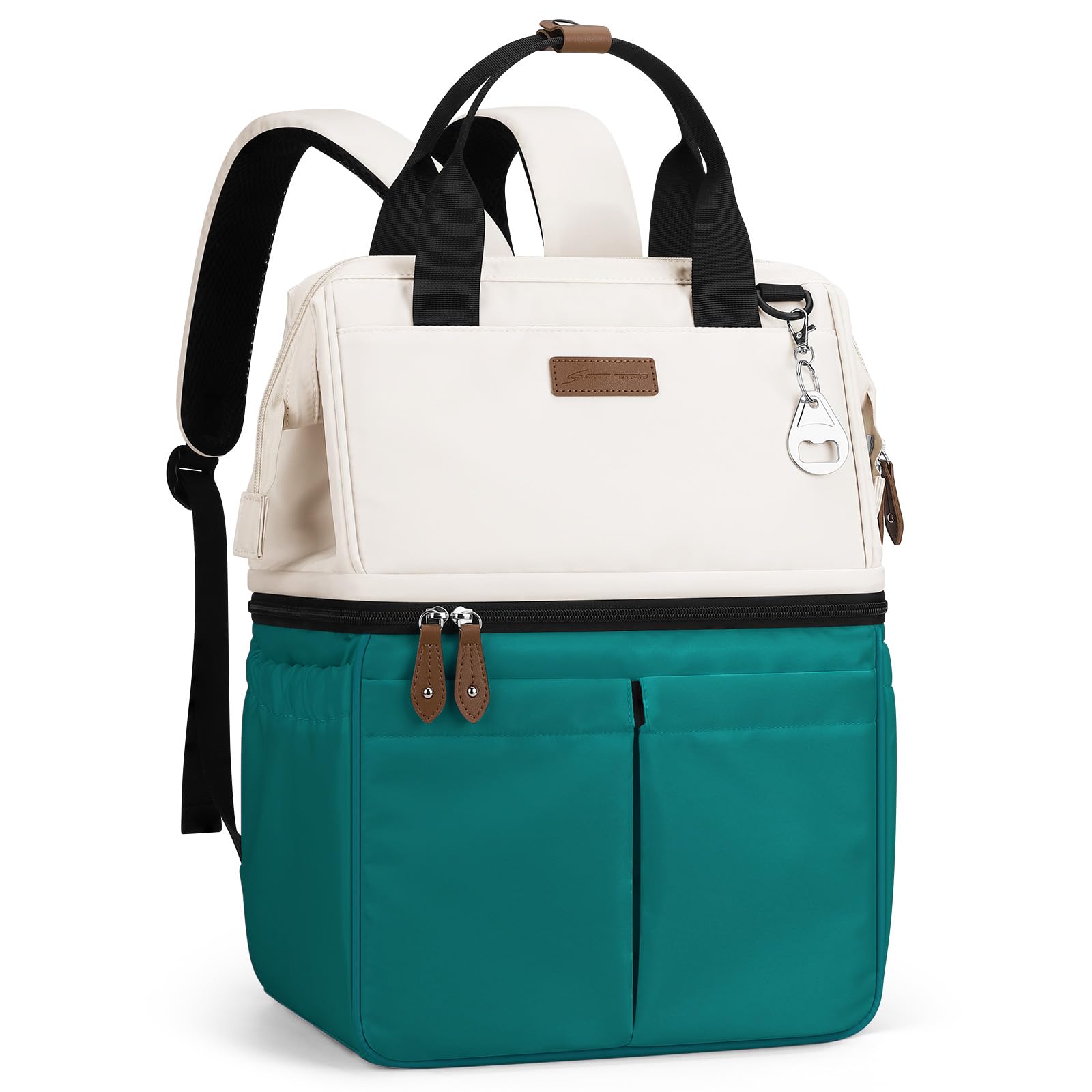 Maelstrom Cooler Backpack upper dry storage keeps snacks organized