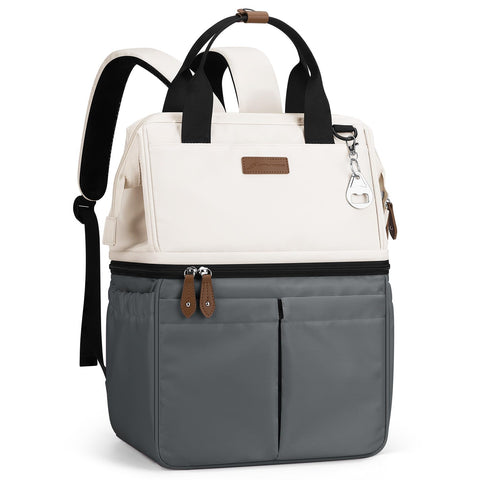 Maelstrom Cooler Backpack upper compartment keeps dry items accessible on the go.