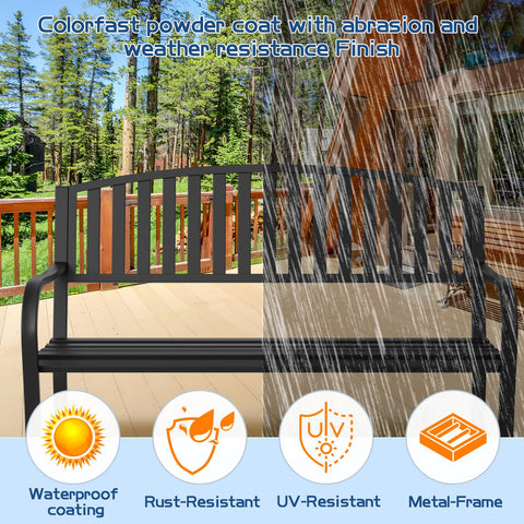 Maemttes decorative backrest pattern; adds elegance to outdoor spaces