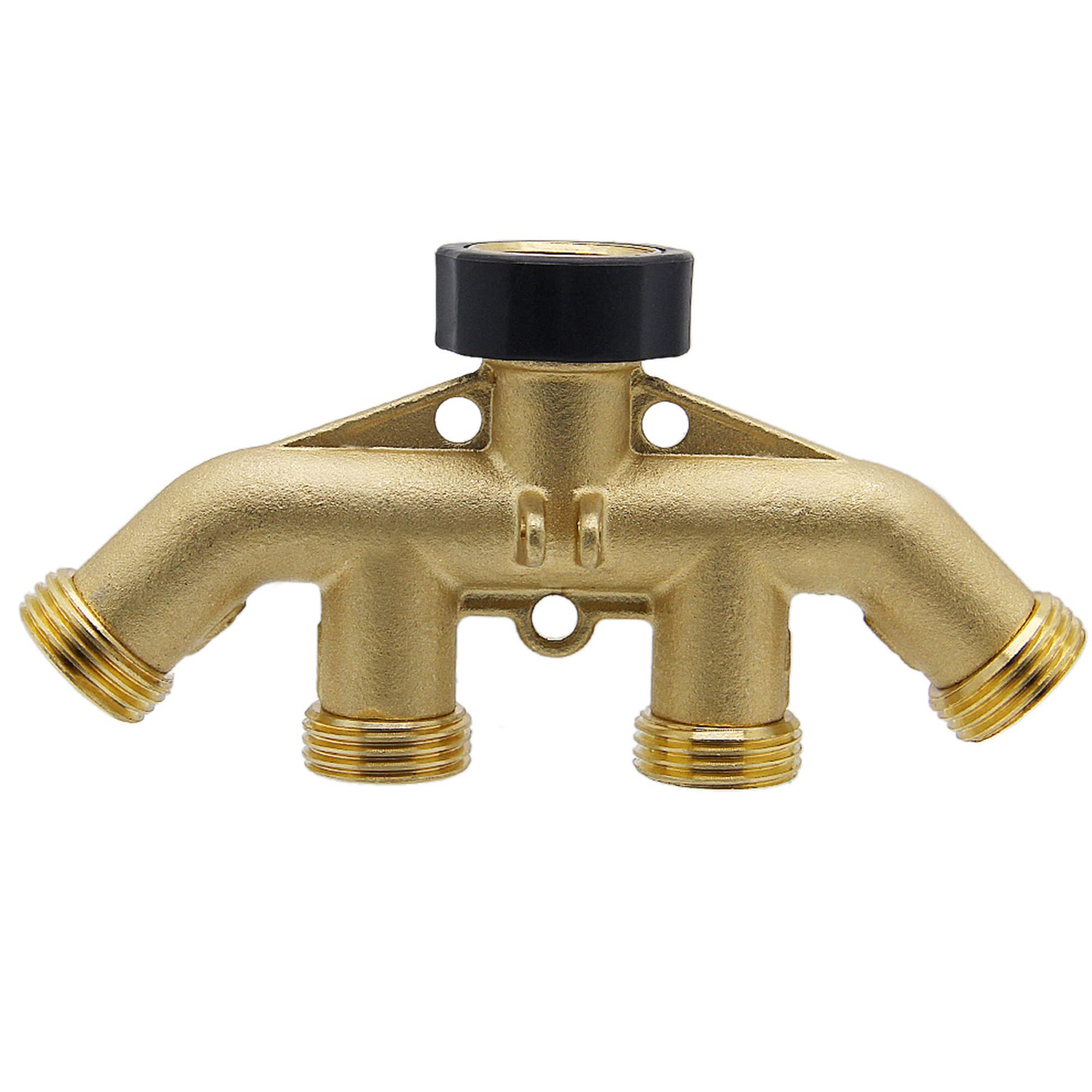Gasket set and PTFE tape included for quick, leak-free outdoor connections
