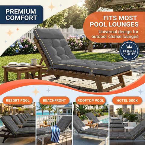 Magic Elephant poolside setup cushion boosts relaxation by the water