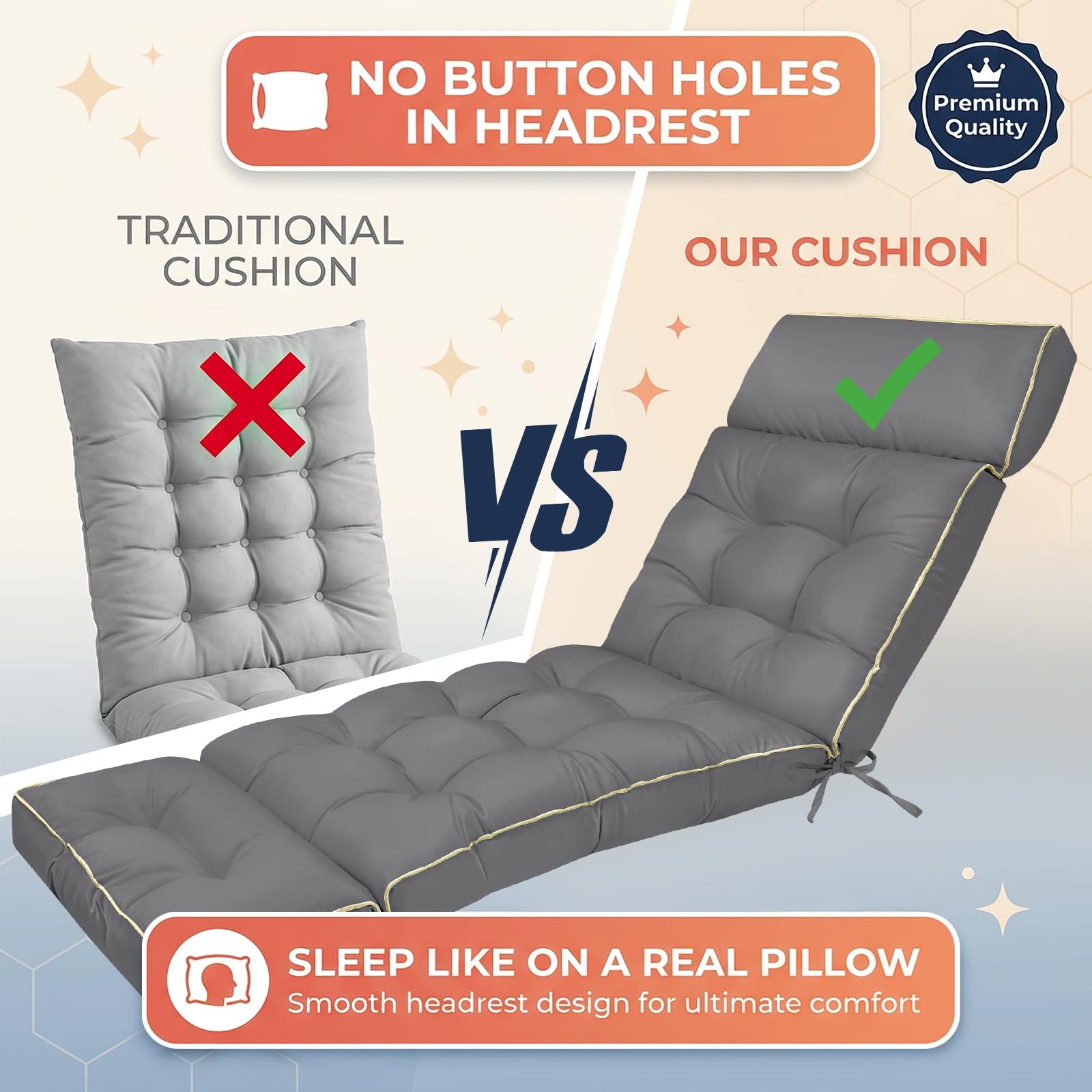 Magic Elephant easy-clean cushion resists spills for quick maintenance