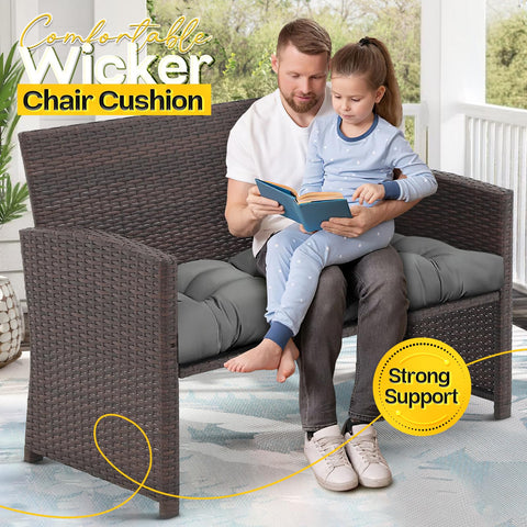 Magic Elephant versatile cushion used indoors or outdoors for cozy patio seating.