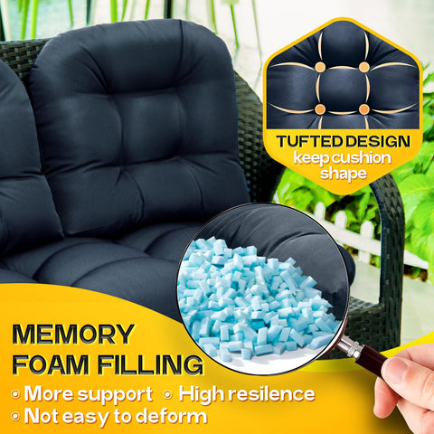 Magic Elephant first U-shaped cushion for versatile patio seating