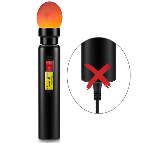 Magicfly egg candler compact device suitable for home lab
