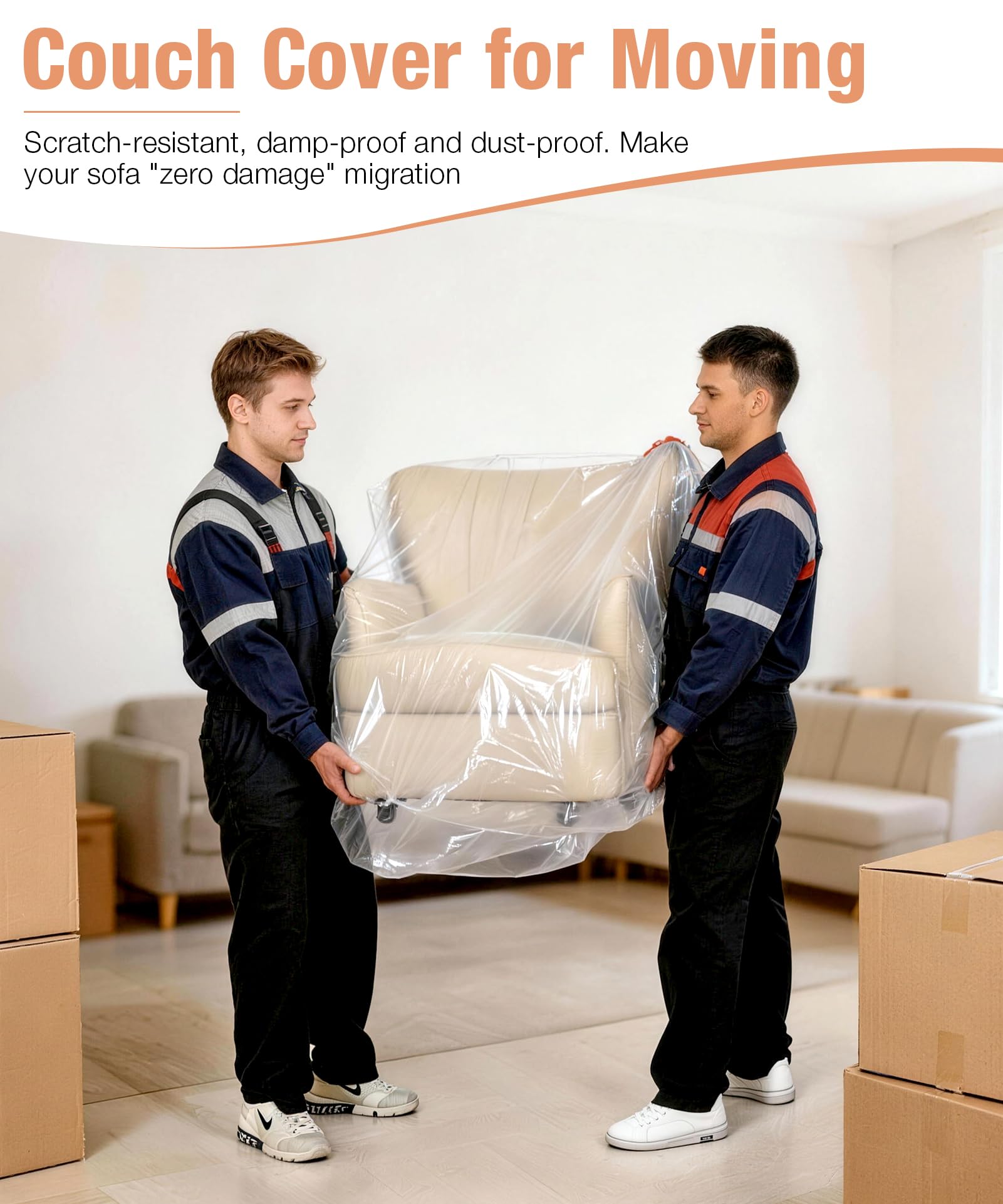 Magicheap 360-protection furniture cover fully guards against dust and debris.