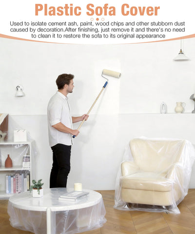 Magicheap 4mil-thick dust cover resists scratches from moving and pets.