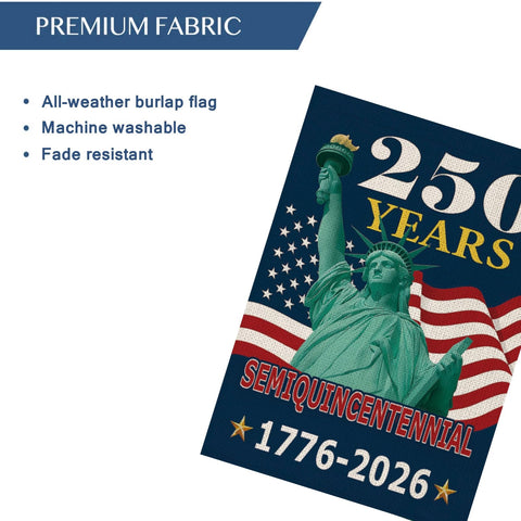MAGJIUKE 12x18-inch garden flag ideal for yards and patios.
