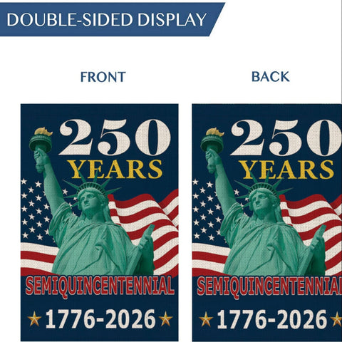 MAGJIUKE double-sided us flag banner is visible from both sides.