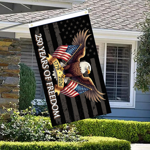 MAGJIUKE 3x5 ft patriotic flag ideal for indoor or outdoor display.