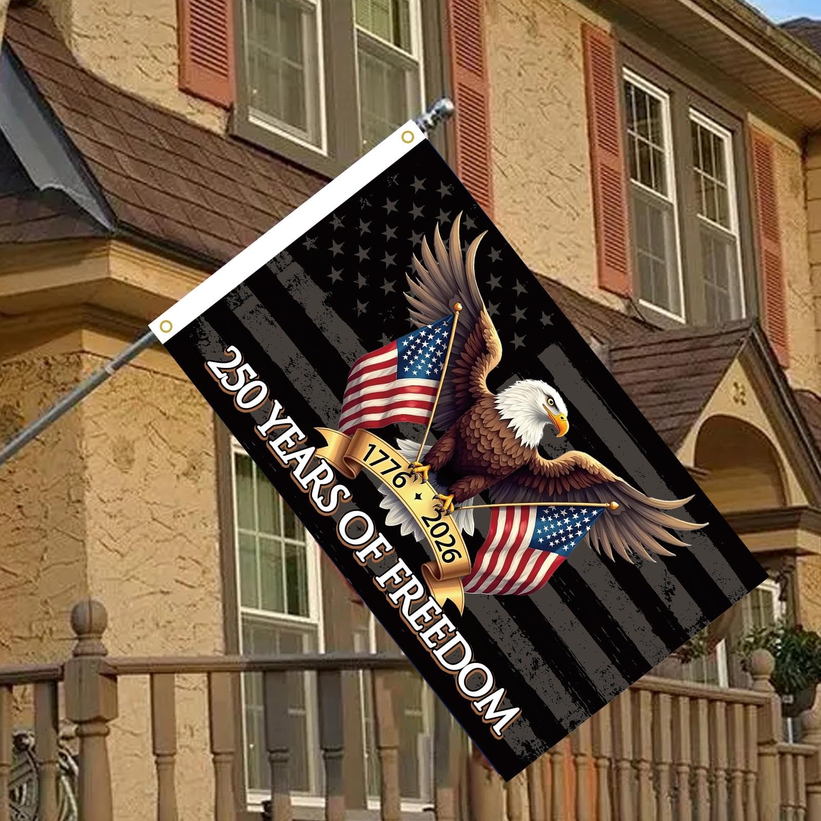 MAGJIUKE flag suitable for home and outdoor patriotic displays.