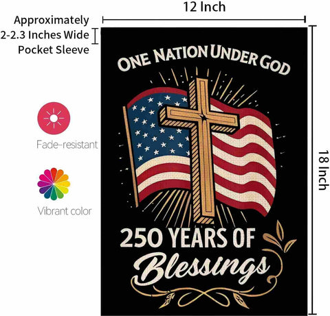 MAGJIUKE Outdoors-ready flag suitable for seasonal patriotic celebrations.
