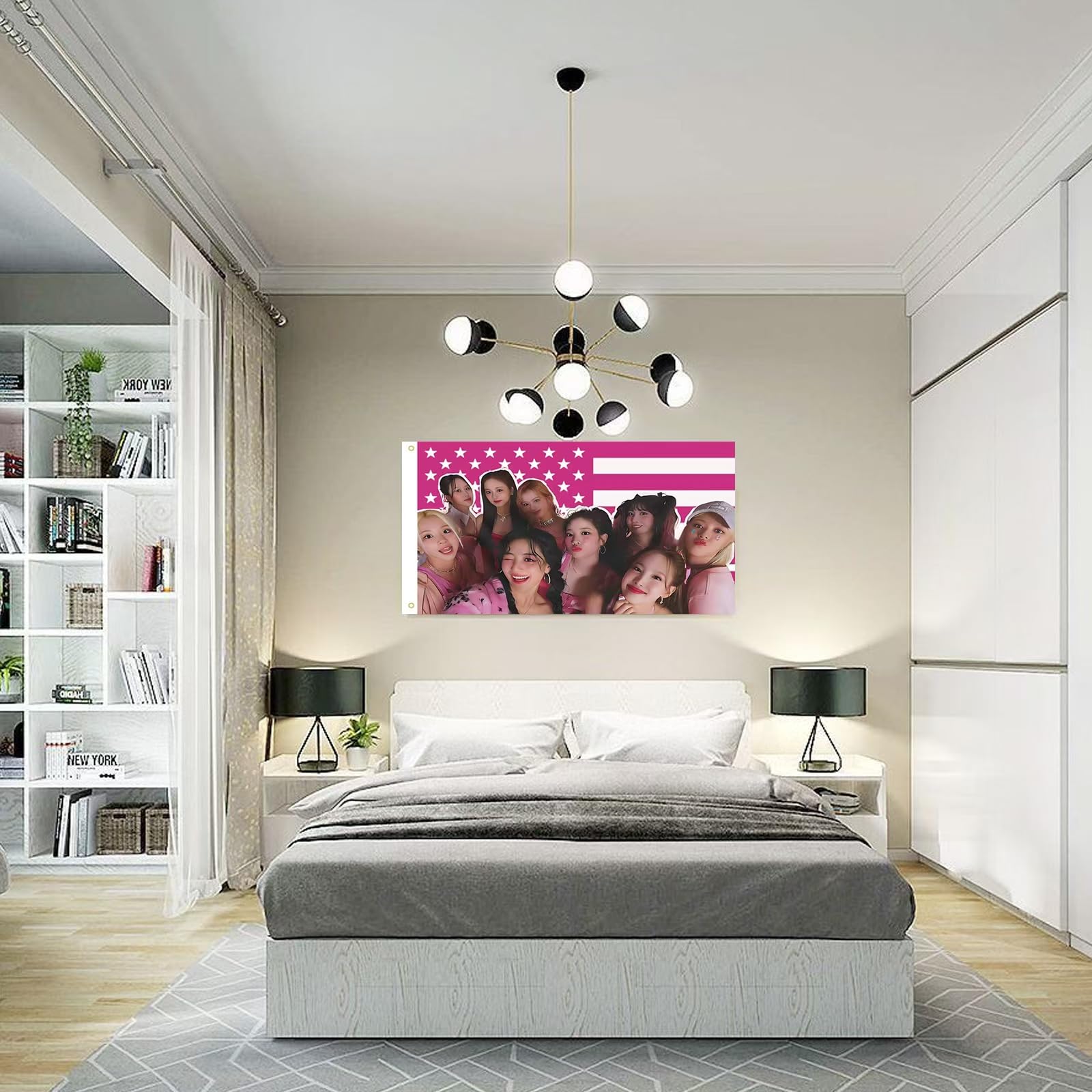 MAGJIUKE canvas header boosts hanging longevity and stability