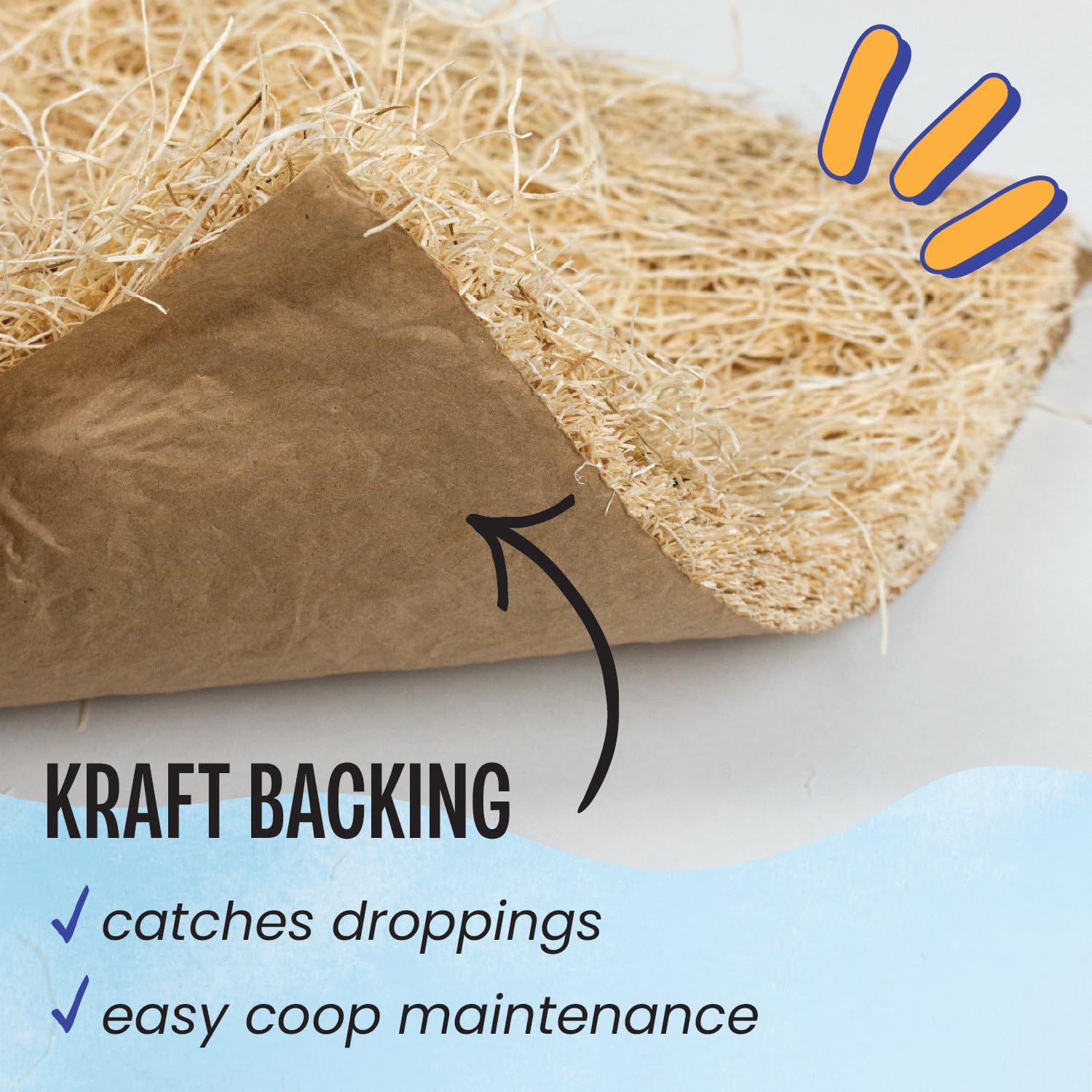 MagJo nesting liner with kraft paper back keeps shavings in place.