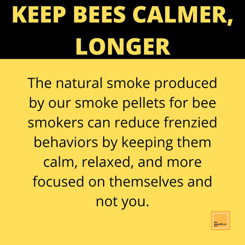 Packaging for The Magnificent Bee pellets suits hobbyists and pros.