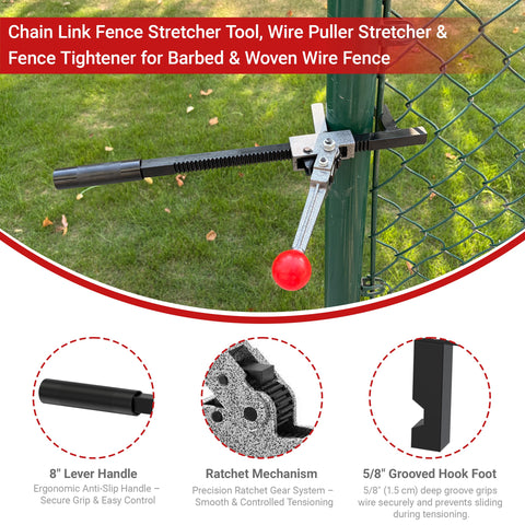Magoleo base foot provides stable three point bracing on posts