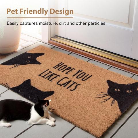 Housewarming gift Mahrokh doormat ready for new homeowners
