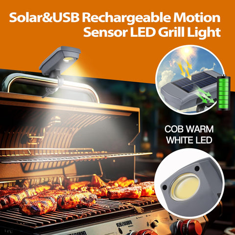 MaiMaiYa grill light activated when lid opens to improve visibility during cooking