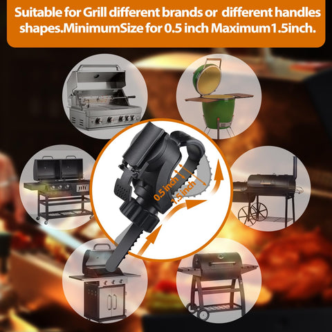 MaiMaiYa weatherproof grill light designed for outdoor cooking in any weather