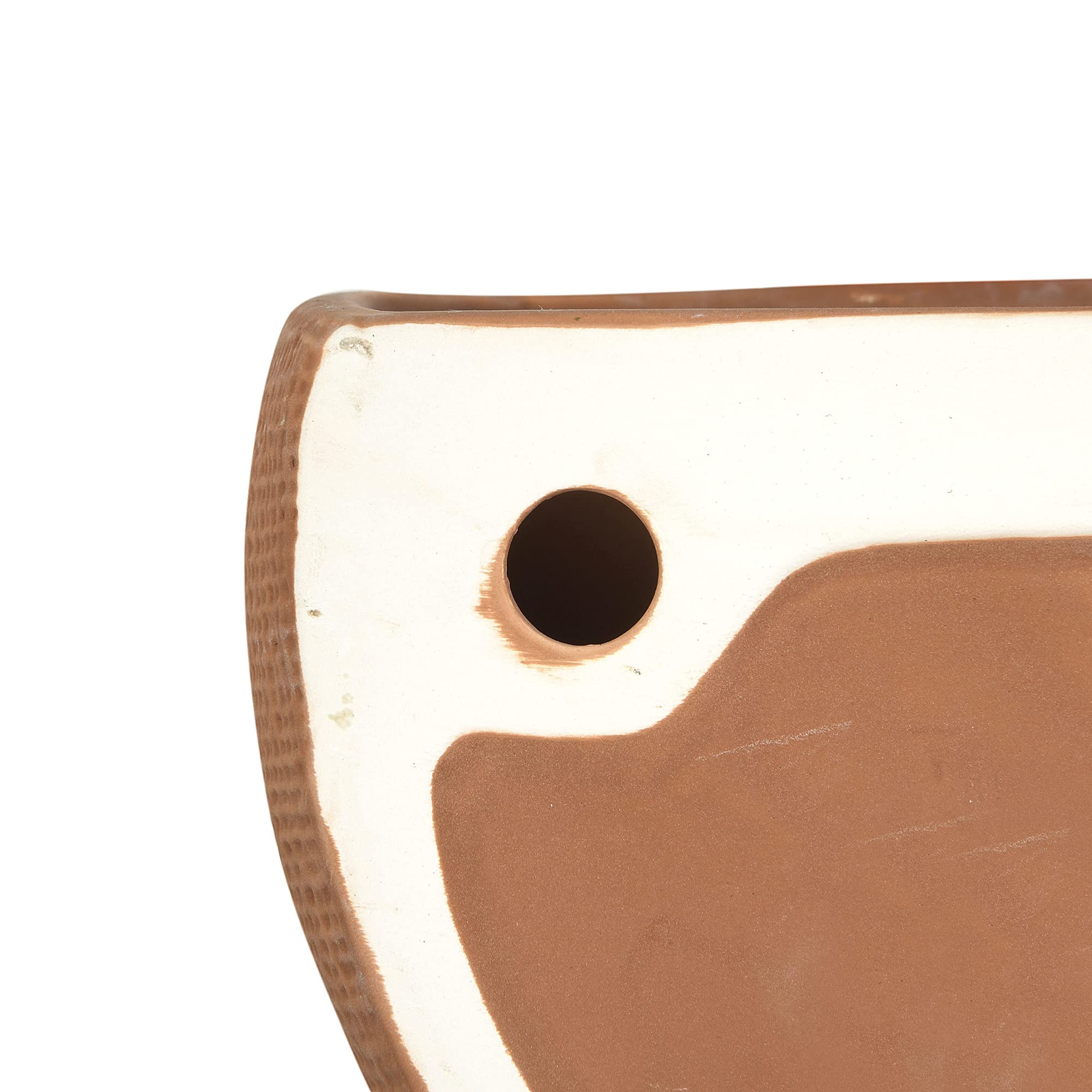 Main + Mesa nesting stoneware planters for space-saving storage