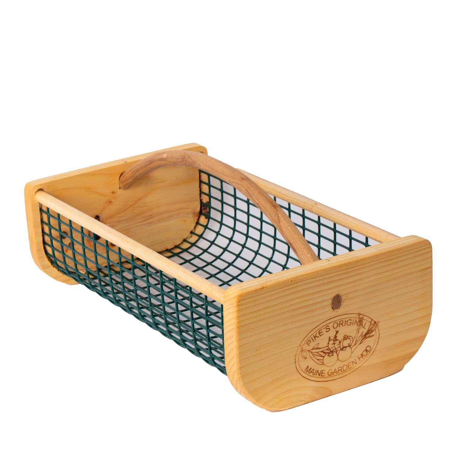 Maine Garden Hod Basket ready to wash and drain harvest in one step