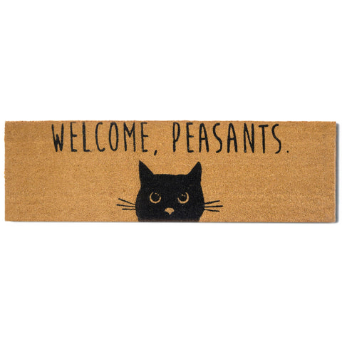 MAINEVENT cat doormat features paint that remains crisp without bleeding.