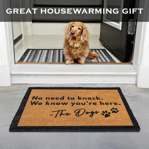 MAINEVENT ideal dog-lover gift door mat for entryways